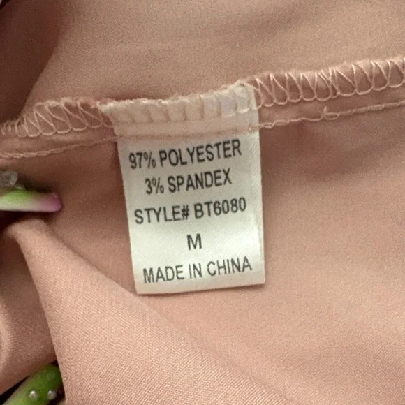 Rose Satin Longline Trench Coat with Tie Belt - Picture 10 of 10